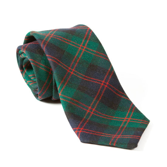 100% Wool Tartan Neck Tie - Blair Modern