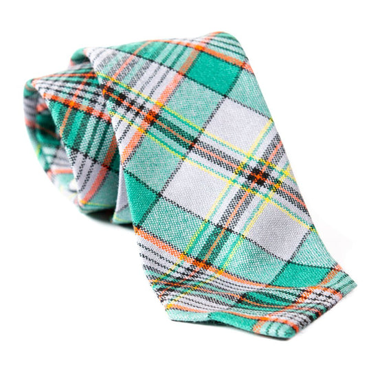 100% Wool Tartan Neck Tie - Craig Ancient