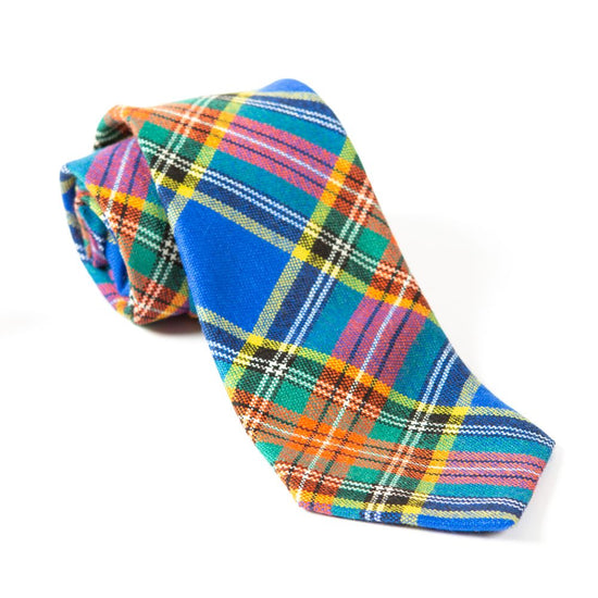 100% Wool Tartan Neck Tie - MacBeth Ancient