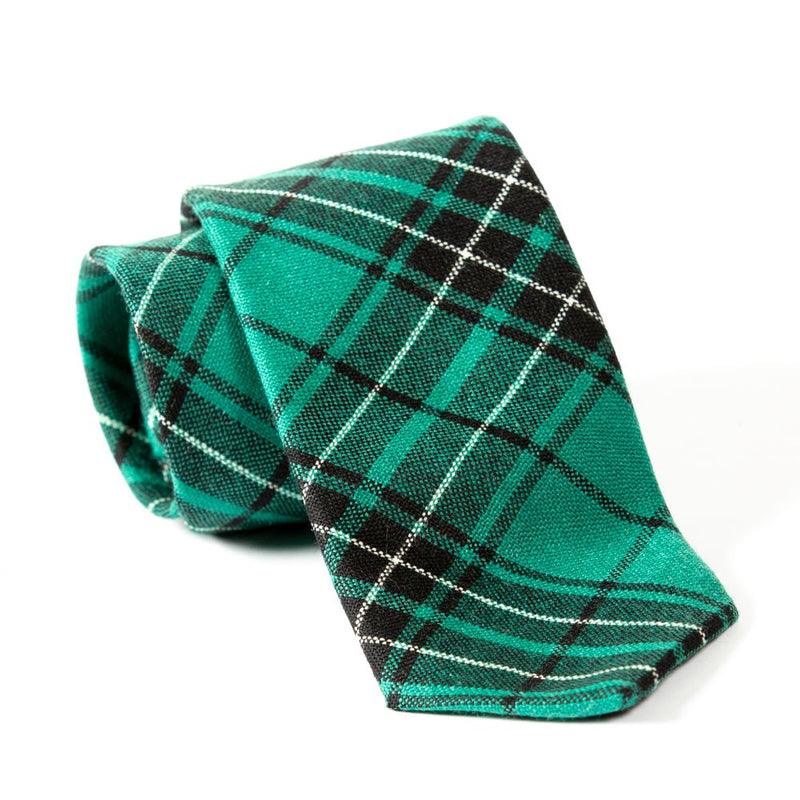 100% Wool Tartan Neck Tie - MacLean Hunting Ancient