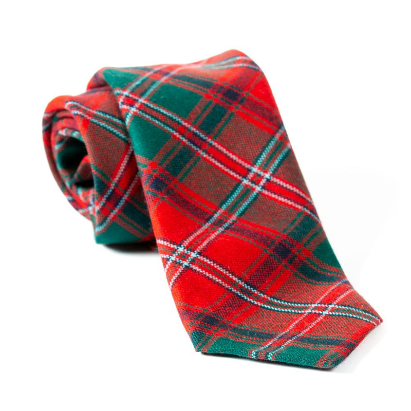 100% Wool Tartan Neck Tie - Stewart of Appin Modern