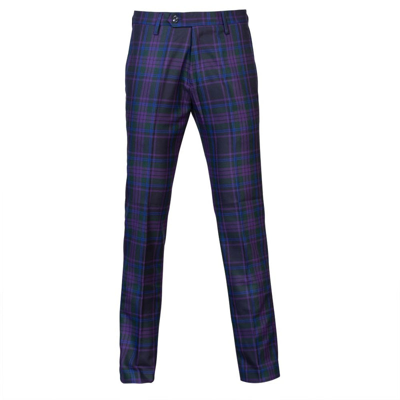 Instock Polyviscose Tartan Trousers - Spirit of Scotland