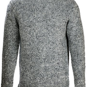 Men's Donegal Tweed Wool Roll Neck Sweater by Aran Mills - 2 Colours