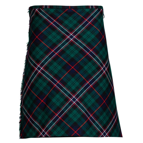 Clearance MTM Wool Kilt - 8 Yard - Scottish National - Biased Front - Waist 34 Length 23