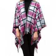 Women's Tartan Cashmere Mini Cape