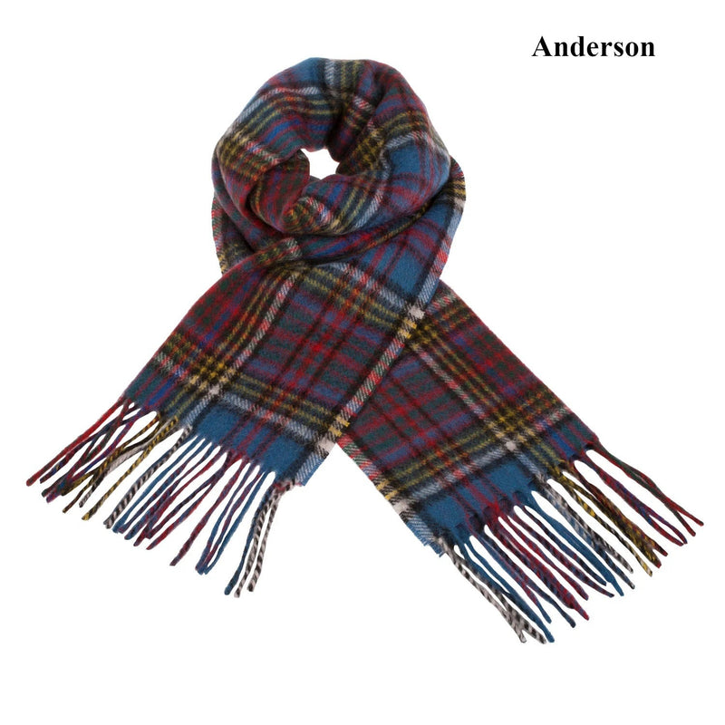 Cashmere Tartan Scarf - 8 Tartans