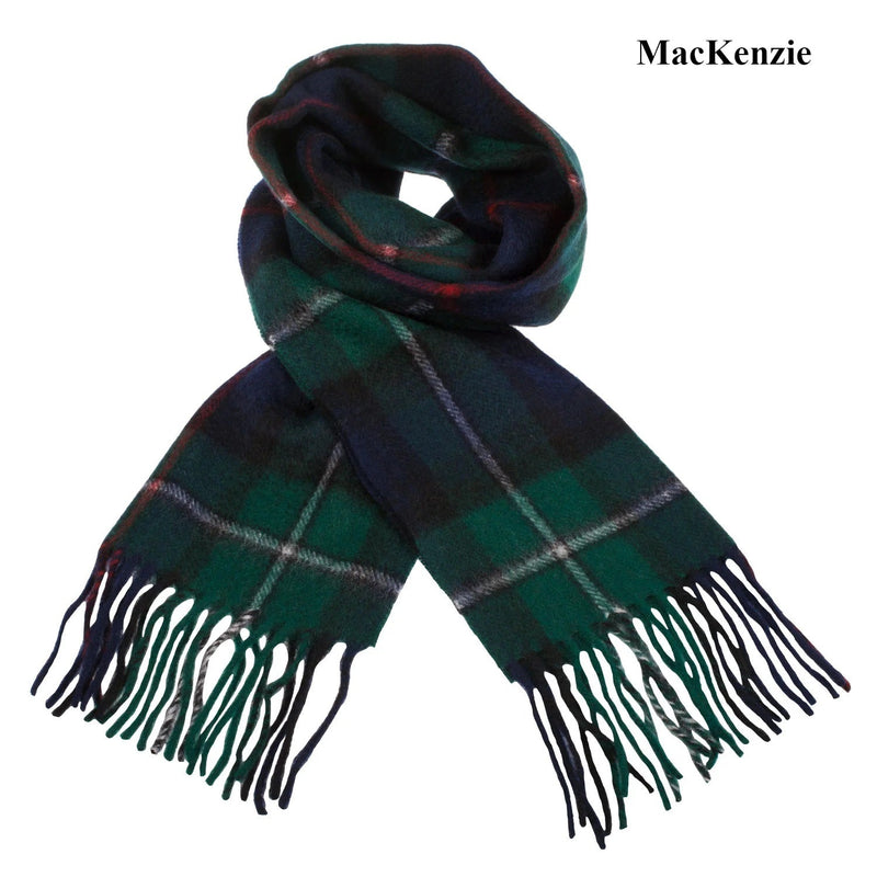 Cashmere Tartan Scarf - 8 Tartans