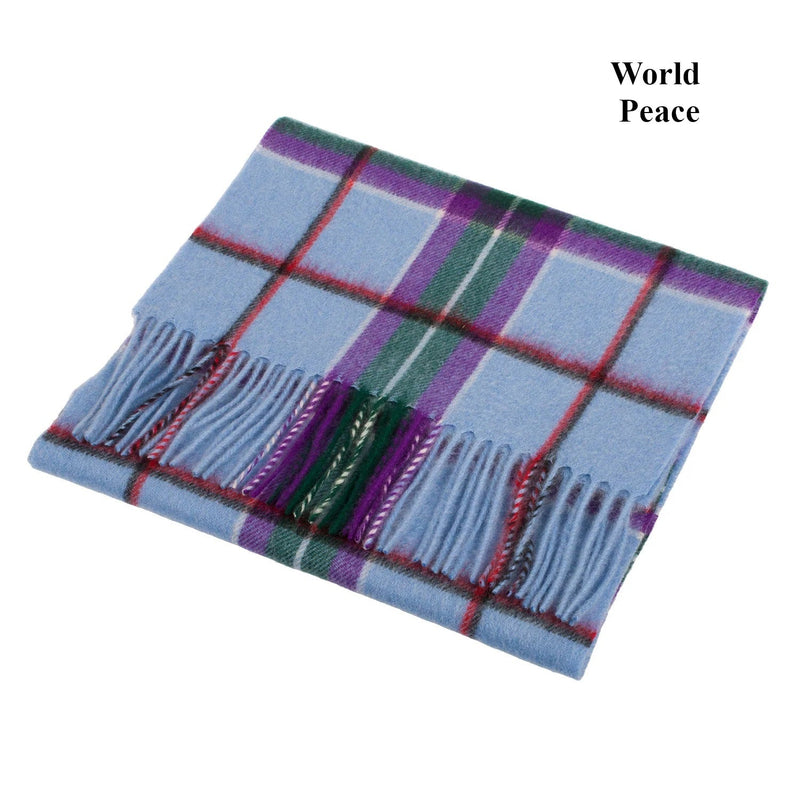 Cashmere Tartan Scarf - 8 Tartans