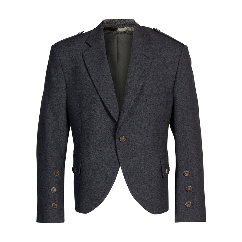 Tweed Crail Jacket - Charcoal - (Jacket Only) - Clearance