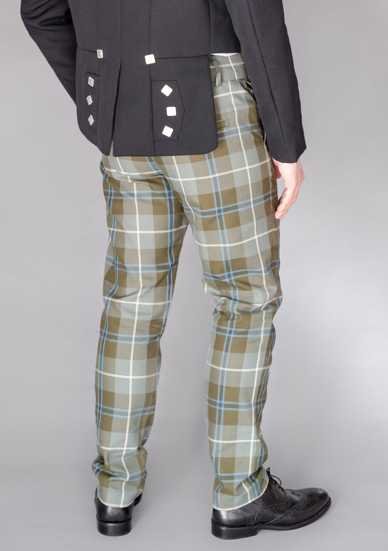 Men's Polyviscose Tartan Trews - Douglas Weathered