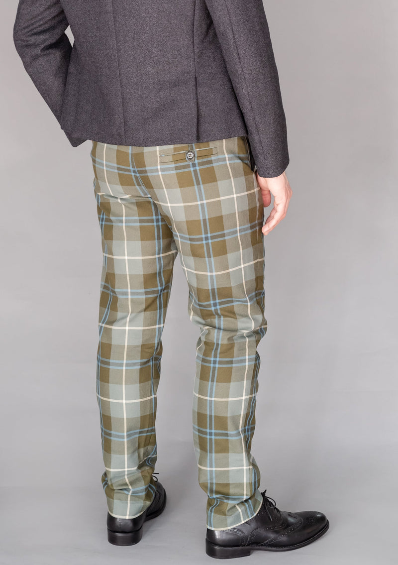 Men's Polyviscose Tartan Trews - Douglas Weathered