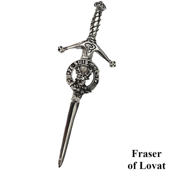 Clan Crest Kilt Pin - Fraser of Lovat