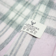 Glenmore 100% Lambswool Tartan Scarf - Thomson Pale