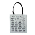 Auld Scots Words Shopping Bag