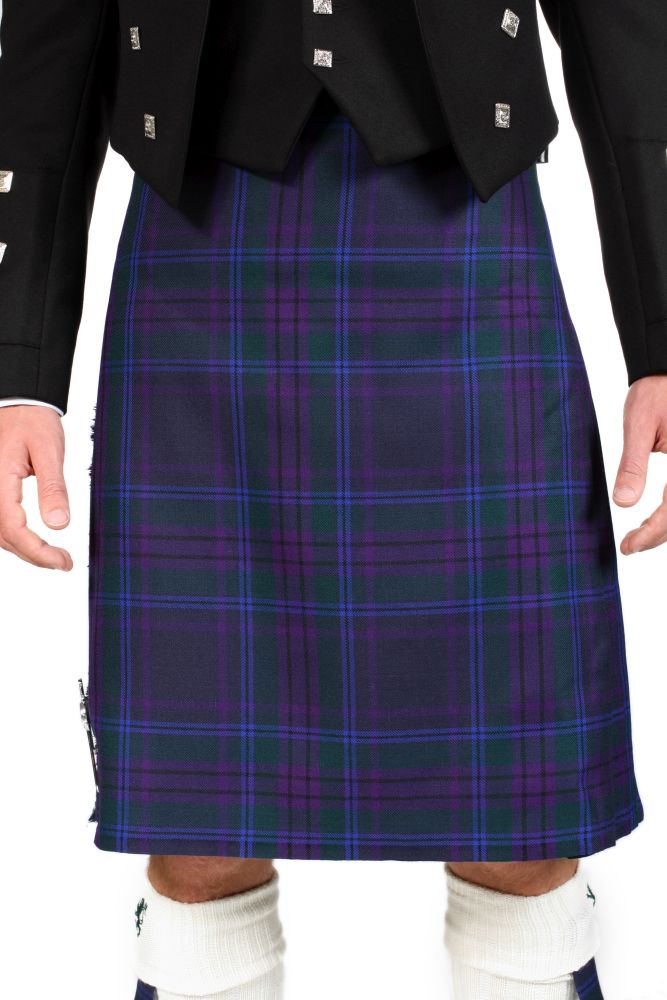 Luxury Prince Charlie Jacket Outfit with 8 Yard 16oz Lochcarron Strome Kilt - Made to Order