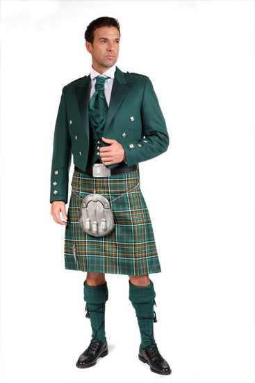 Irish County Prince Charlie Kilt Outfit - Made to Order