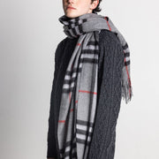 100% Cashmere Shawl - Thomson Grey