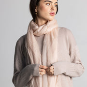 100% Cashmere Shawl - Beige