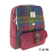 Harris Tweed Two Tone Backpack - Naver