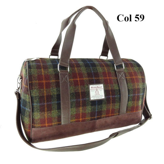 Harris Tweed Weekend Bag - Clyde