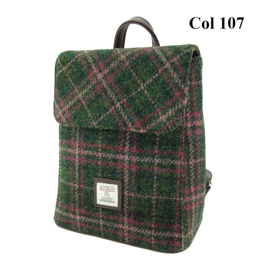 Harris Tweed Mini Backpack - Tummel