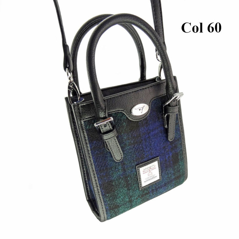 Harris Tweed Tall Mini Tote Bag - Keltie