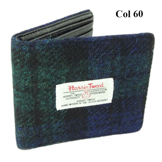 Harris Tweed Classic Gents Wallet - Mull - 6 Colours