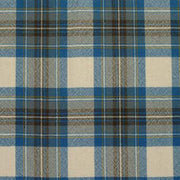 100% Wool Tartan Neck Tie - Stewart Muted Blue