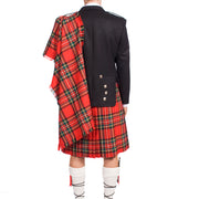 The Clansman Prince Charlie Jacket Full Dress Clan Crested Heavyweight Kilt Outfit - Made to Order