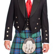 Deluxe Prince Charlie Package- 8 Yard 13oz Lochcarron Braeriach Kilt - Made to Order