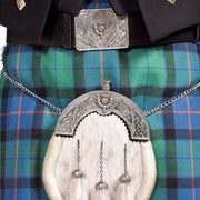 Deluxe Prince Charlie Package- 8 Yard 13oz Lochcarron Braeriach Kilt - Made to Order