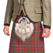 Luxury Tweed Estate Jacket Outfit with 8 yd Heavyweight Kilt - Made to Order