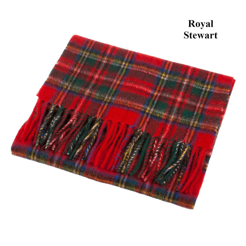 Cashmere Tartan Scarf - 8 Tartans