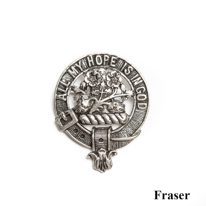 Clan Crest Badge - Fraser