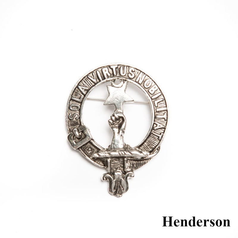 Clan Crest Badge - Henderson