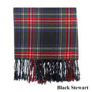 Polyviscose Tartan Fly Plaid - 16 Colours