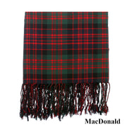 Polyviscose Tartan Fly Plaid - 16 Colours