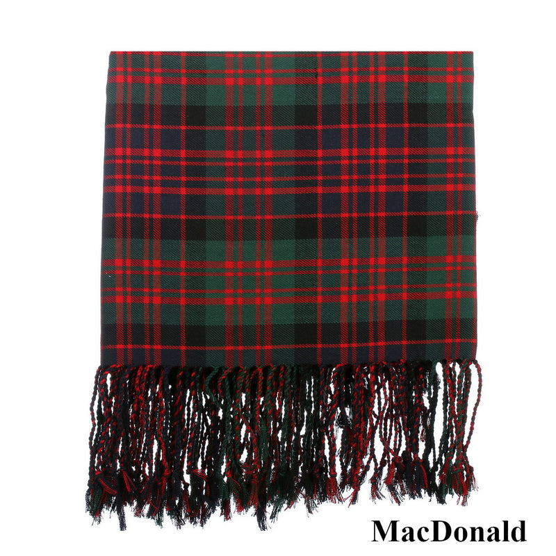 Polyviscose Tartan Fly Plaid - 16 Colours