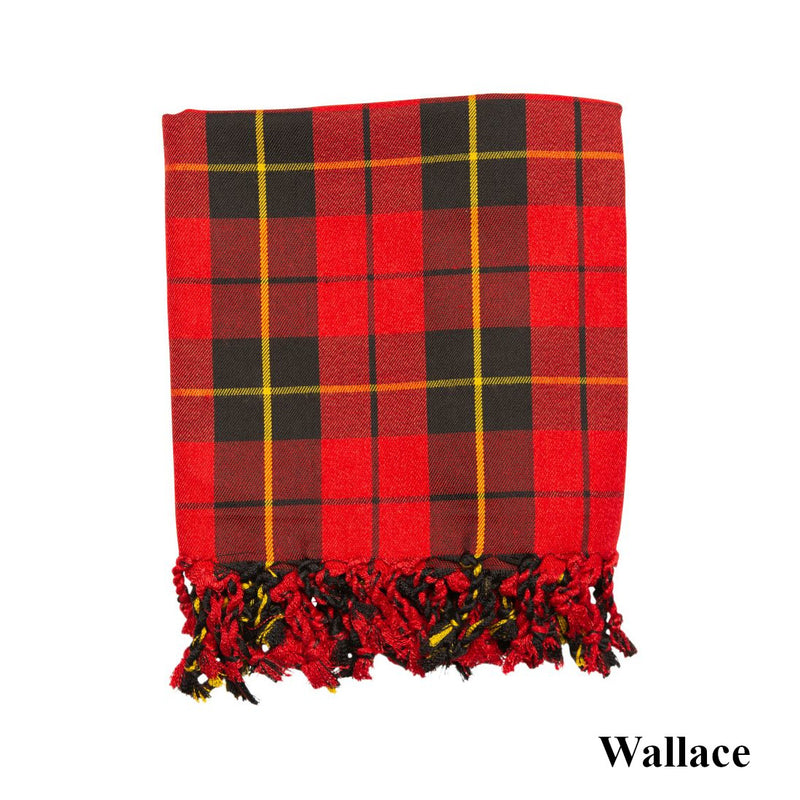 Polyviscose Tartan Fly Plaid - 16 Colours