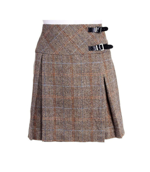 Women's Tweed Carrie Box Style Kilt - Made to Order