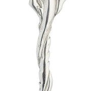 Twisting Thistle Pewter Kilt Pin - Polished