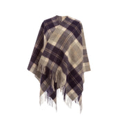 Women's Tartan Lambswool Mini Cape