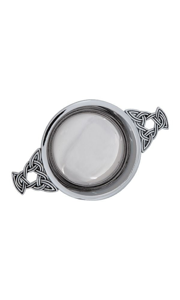 3" Quaich Bowl - Chrome Plated