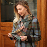 Glenmore 100% Cashmere Tartan Scarf - Buchanan Modern