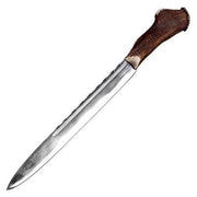 Carbon Steel Dirk with Horn Handle