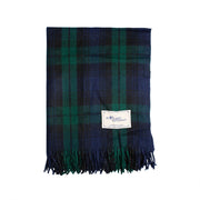 Wool Tartan Knee Blanket - 36'' x 59'' - Black Watch