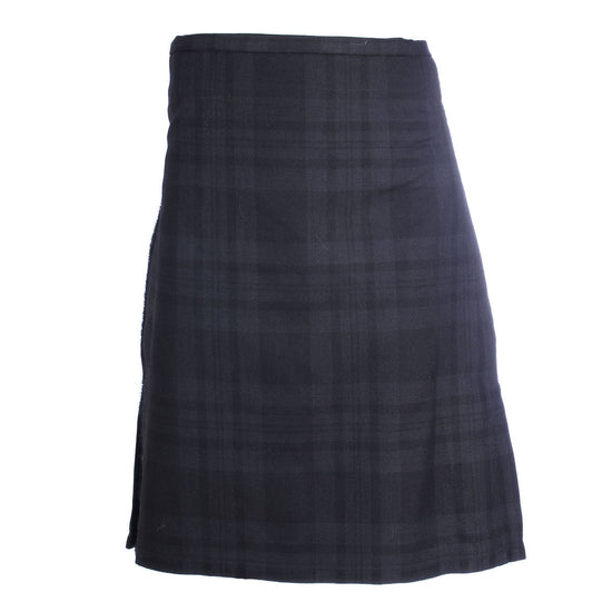 Clearance MTM Wool Kilt - 8 Yard - Black Isle - Waist 38 Length 23.5