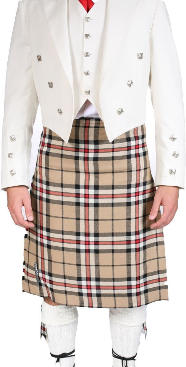 Handmade Men's Traditional Scottish Highland (10) Pieces Mackenzie Tartan Kilt, 16-oz Heavy deals Acrylic Wool