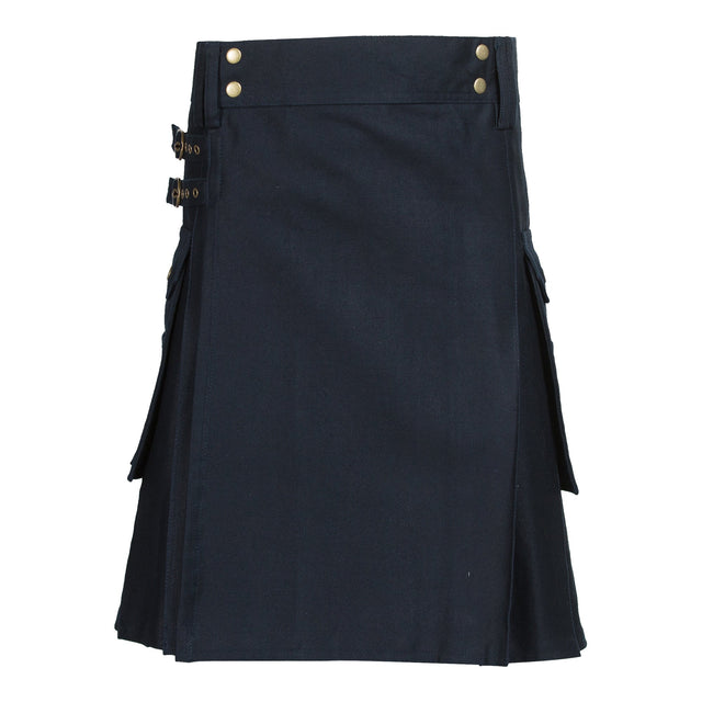 Dark Blue Utility Kilt | Scotland Kilt Co US