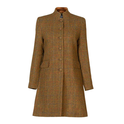 Women's Harris Tweed Jacket - Sammie - Brown Check